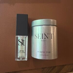 Seint Birthday Lip Oil & Sponge Perfector